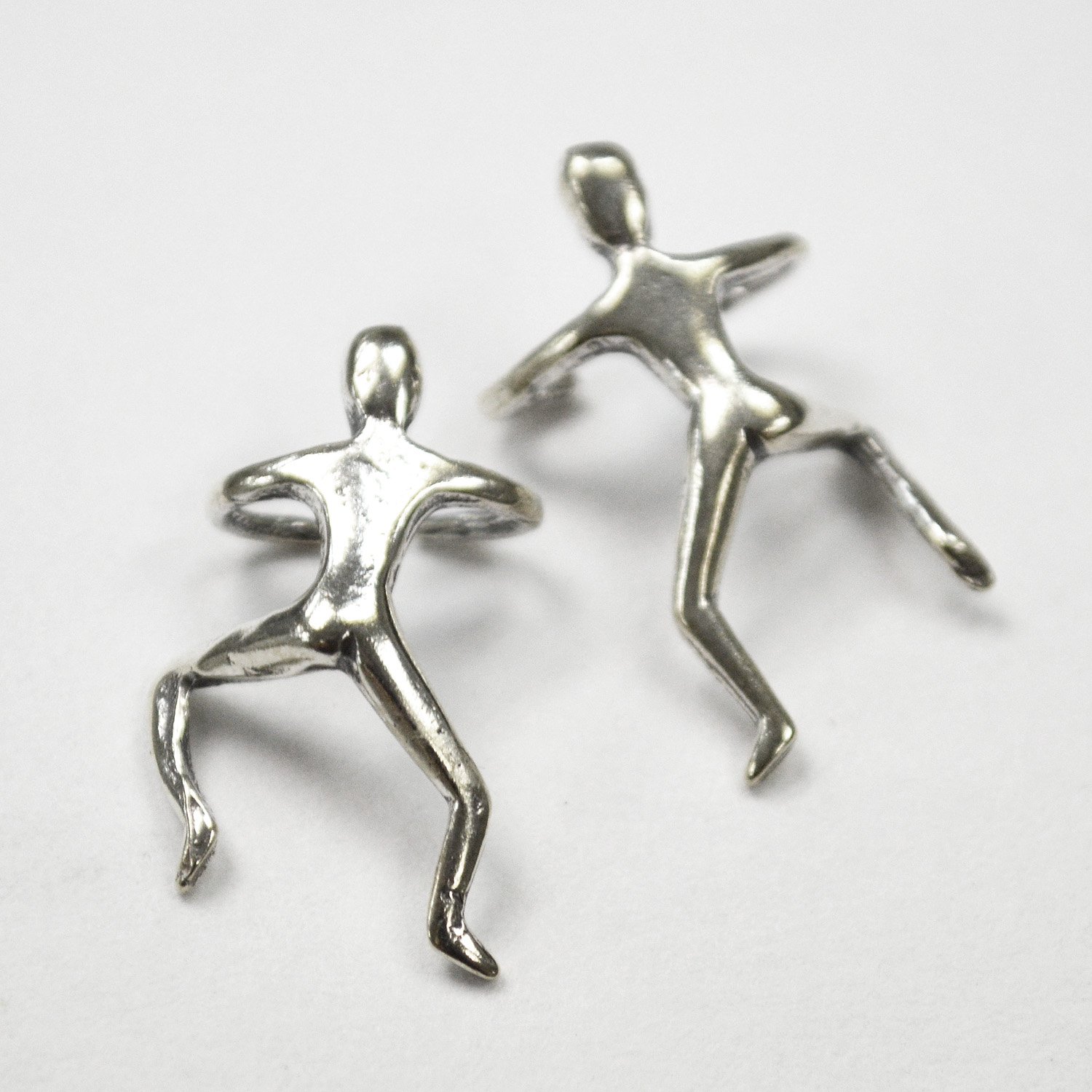 Climbing Man Earcuff Sterling Silver 54-5122