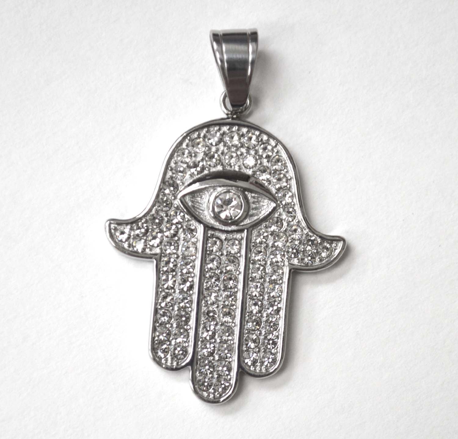 Hamza Stainless Steel Pendant 86-2587