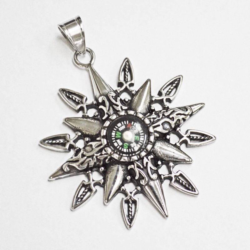 Sunburst Compass Pendant 86-2020S
