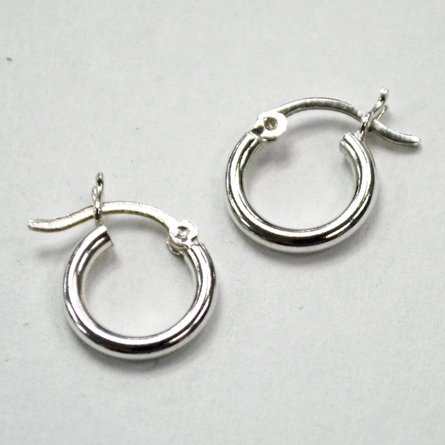 Hoop Sterling Silver Earrings 53-2003