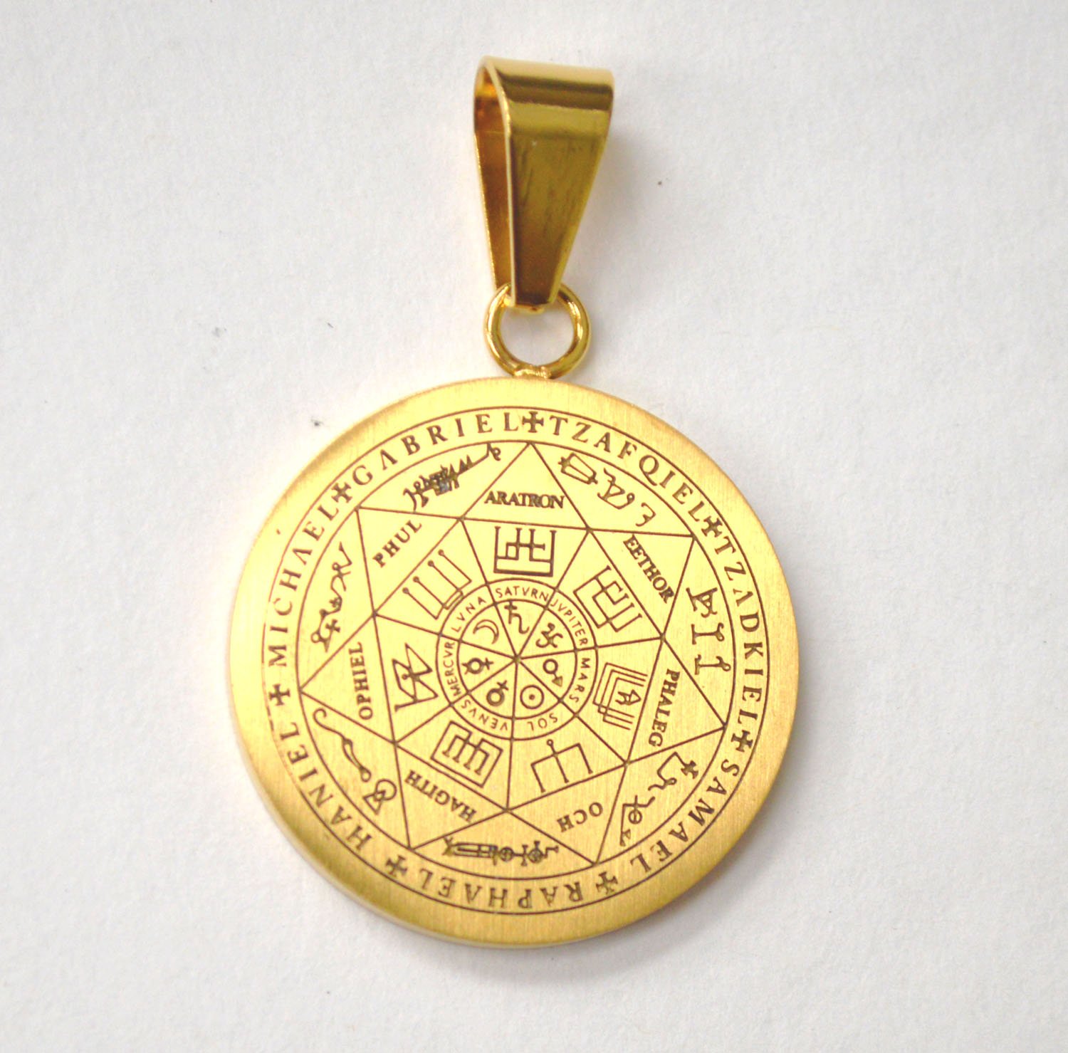 Gold Plated Stainless Steel Pendant 86-2568G-1