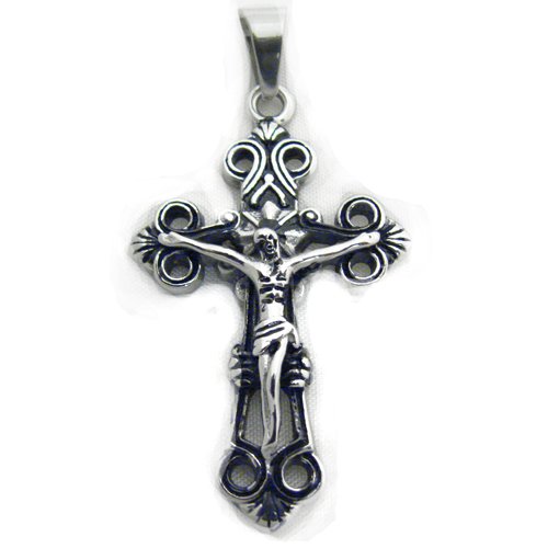 Crucifix Cross Pendant (28x50mm)