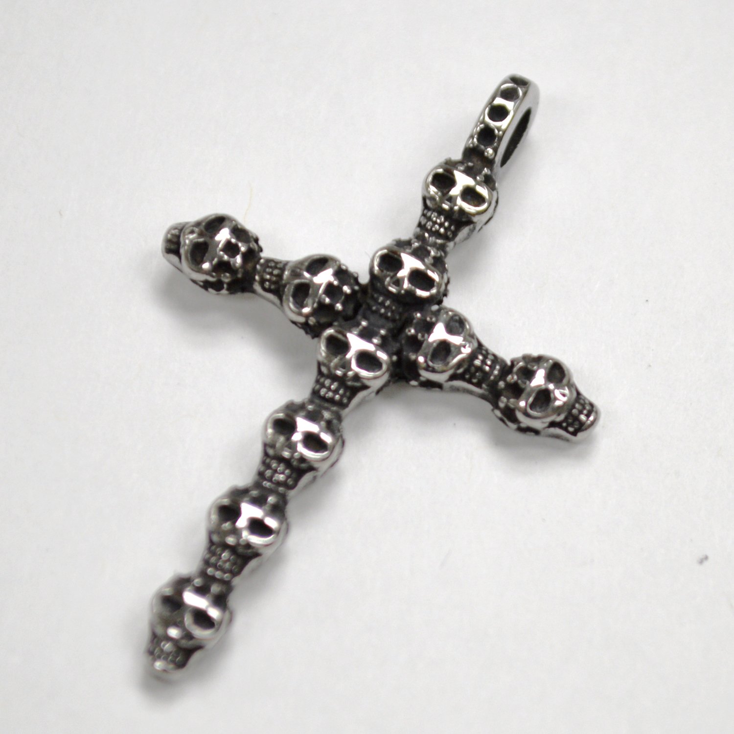 Skull Cross Stainless Steel Pendant 86-2948