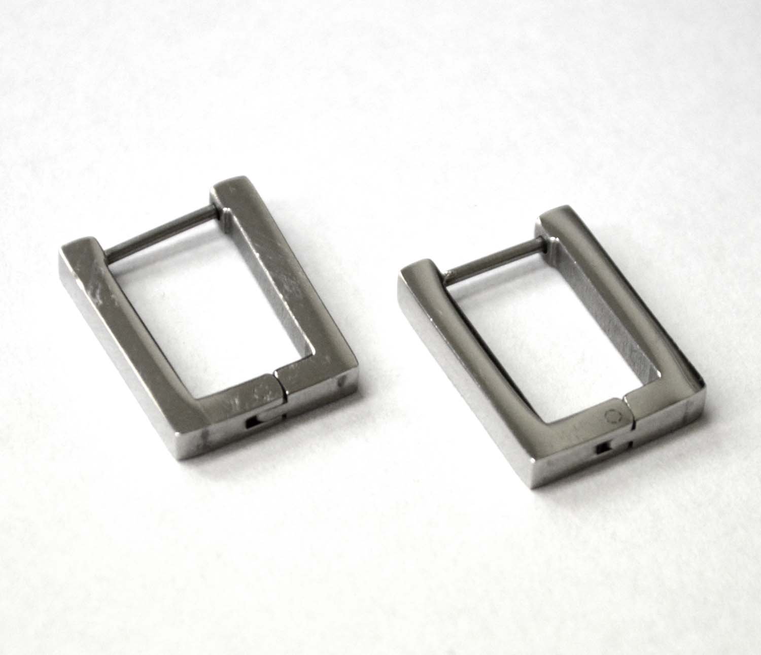 Rectangular Shape Hoops Stainless Steel 83-810S