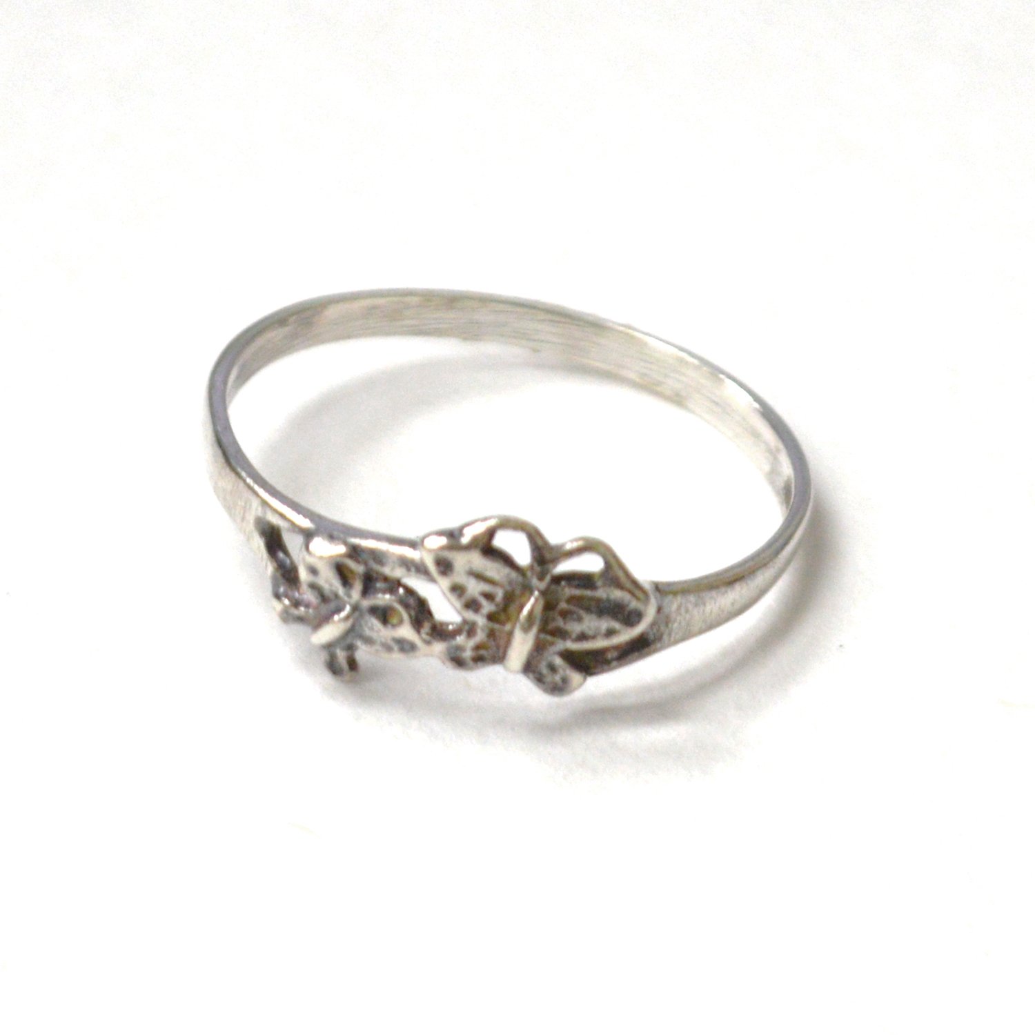 Butterfly Sterling Silver Ring 51-3076