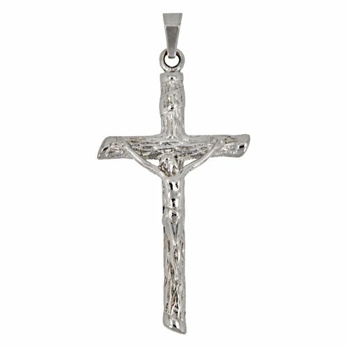 Crucifix Cross Stainless Steel Pendant 86-1127S
