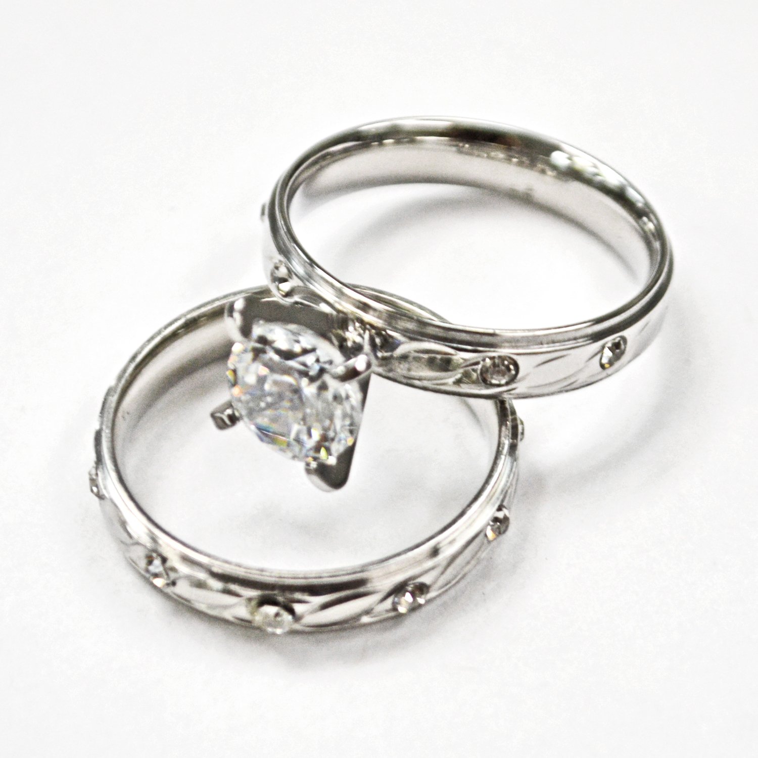 WEDDING SET RING (4mm) 81-1193