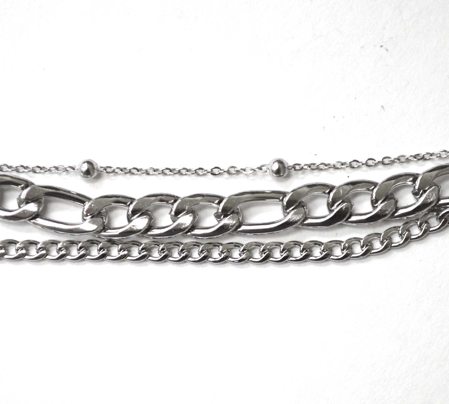 3 Layers Stainless Steel Bracelet 84-1856