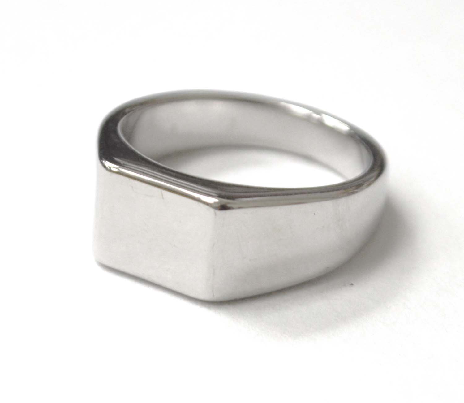 Signet Stainless Steel Ring 81-1575S