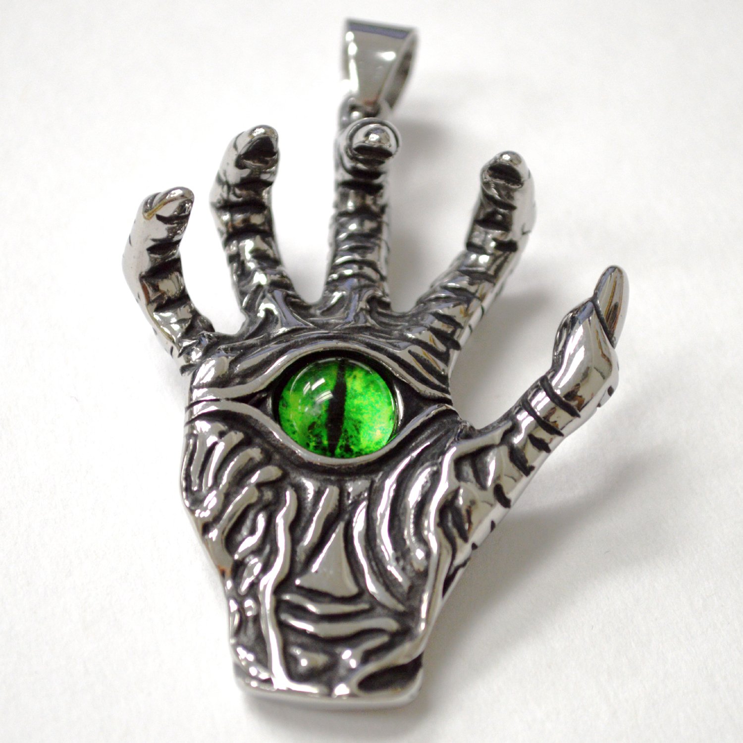 Devil Skull Hand with Eye Pendant 86-2991