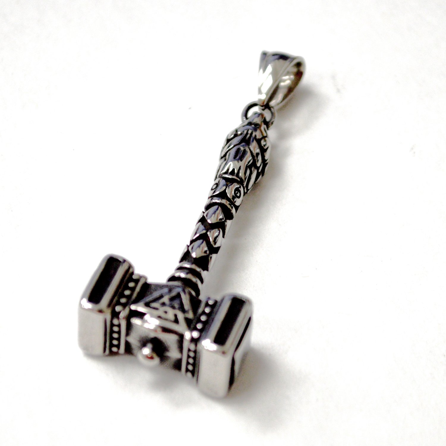 Viking Thor's Hammer Stainless Steel Pendant 86-3044