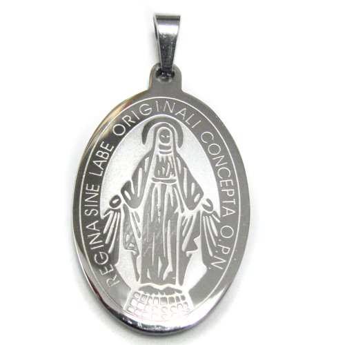 Virgen Milagrosa Medalla Pendant 86-540S