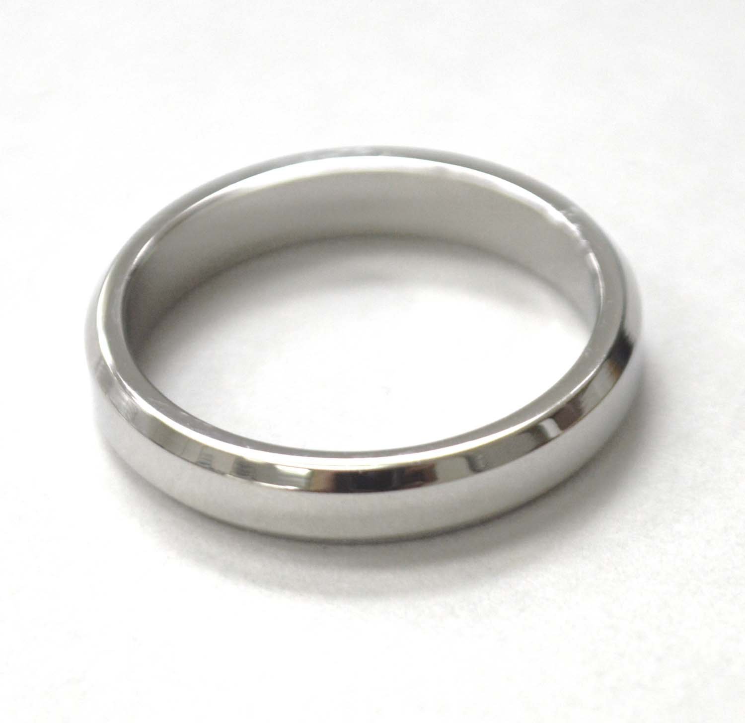 4mm Flat Shiny Finished Ring 81-1353S-4