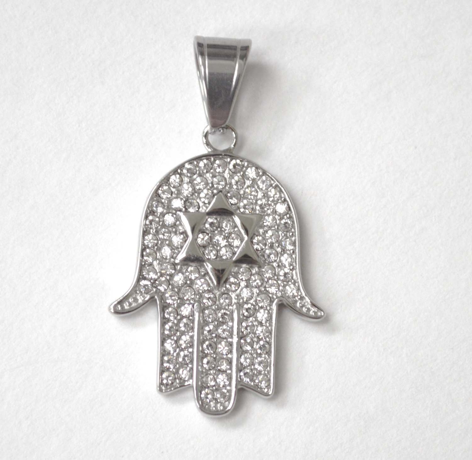 Hamza Stainless Steel Pendant 86-2585