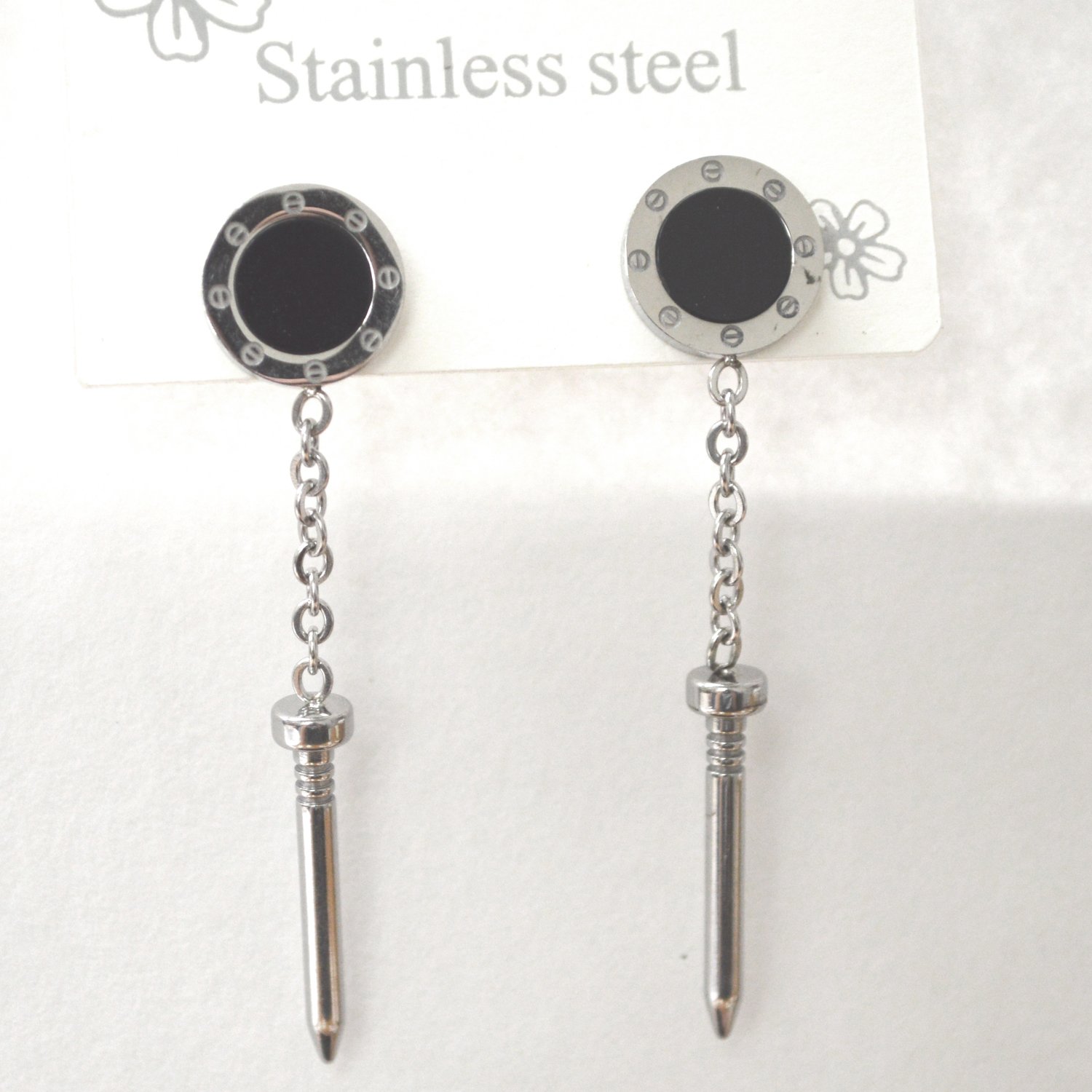 Designers Inspired Stainless Steel Earrings 83-932
