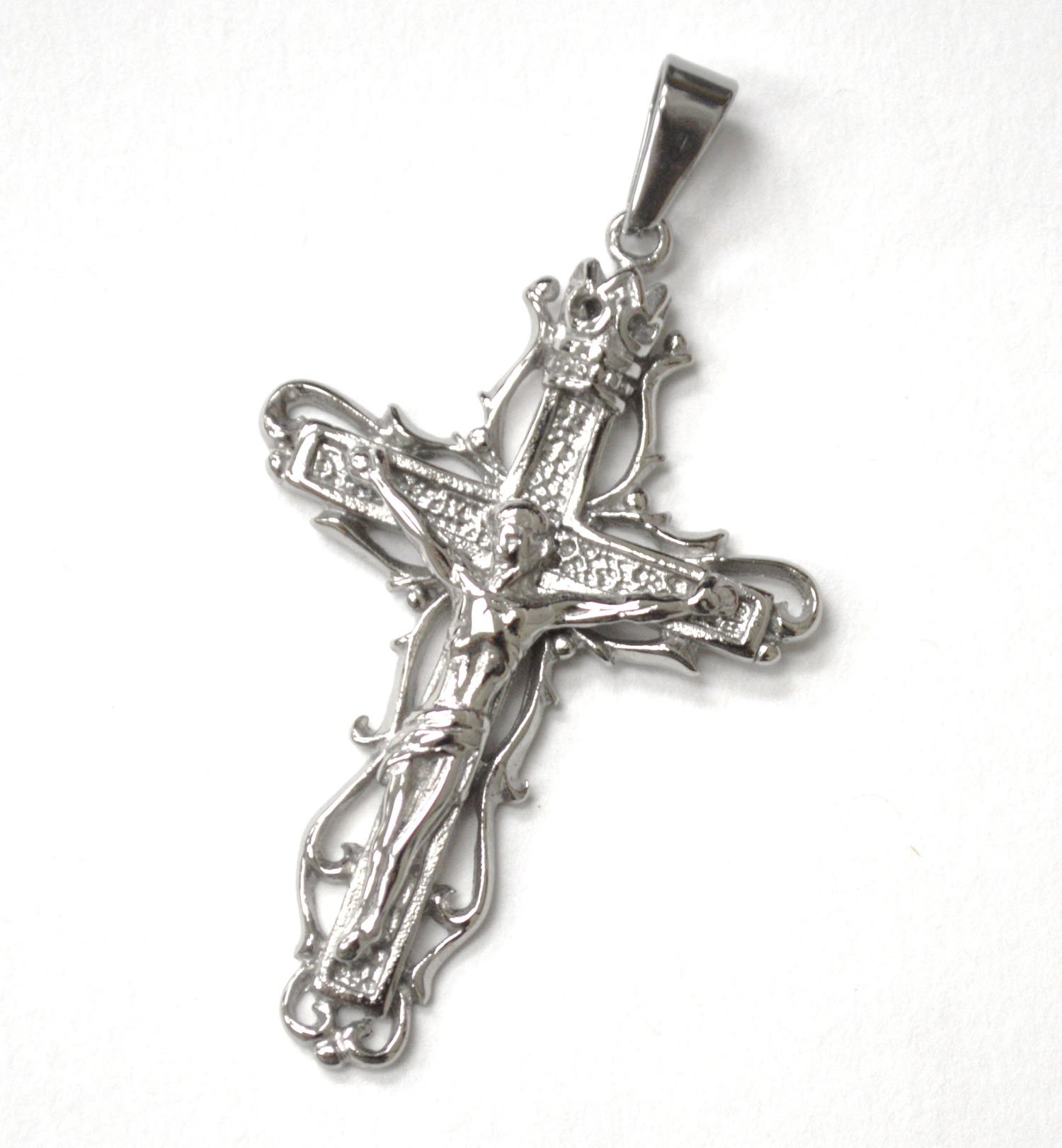 Crucifix Stainless Steel Pendant 86-2850