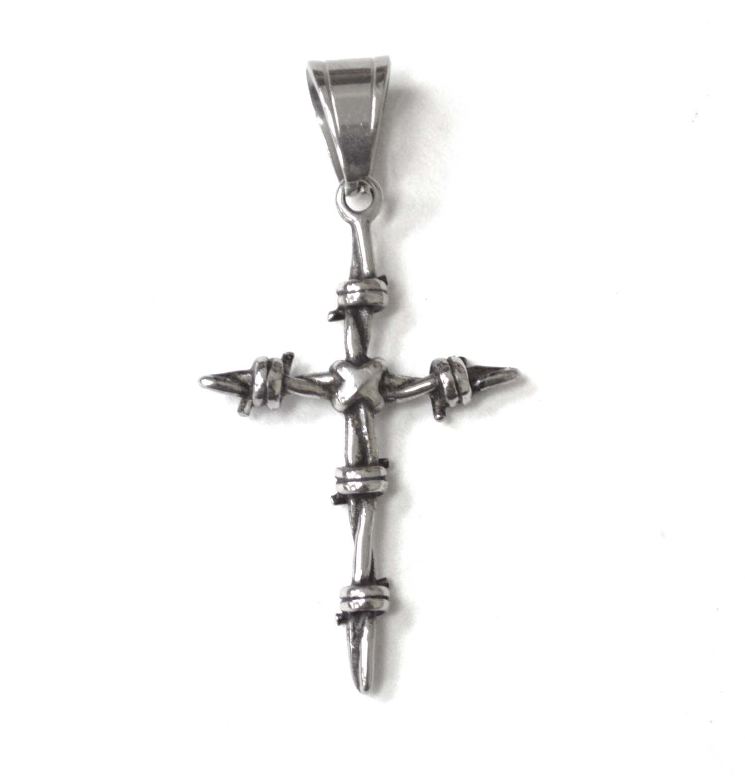 Cross Stainless Steel Pendant 86-2558