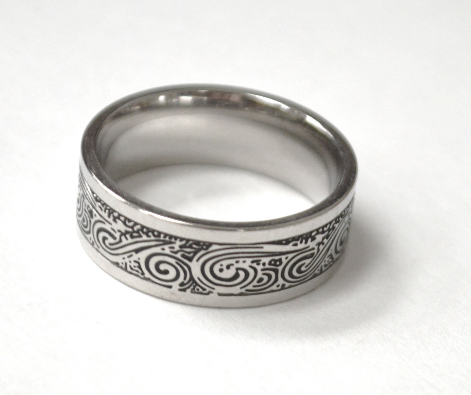 Decorative Stainless Steel Ring 81-1634