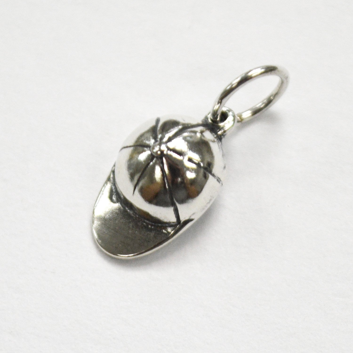 Baseball Cap Pendant Sterling Silver  56-1007