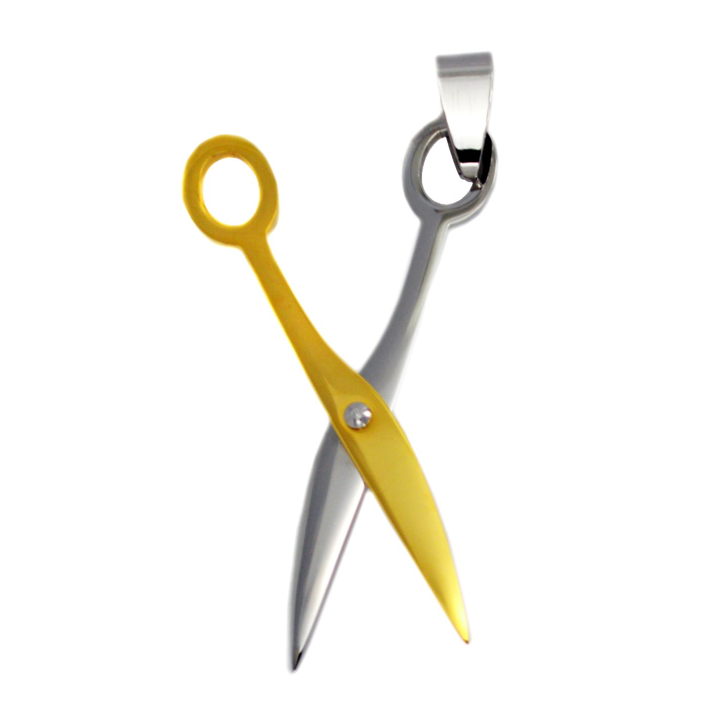 SCISSOR 2 Tone Pendant 86-1808-2T