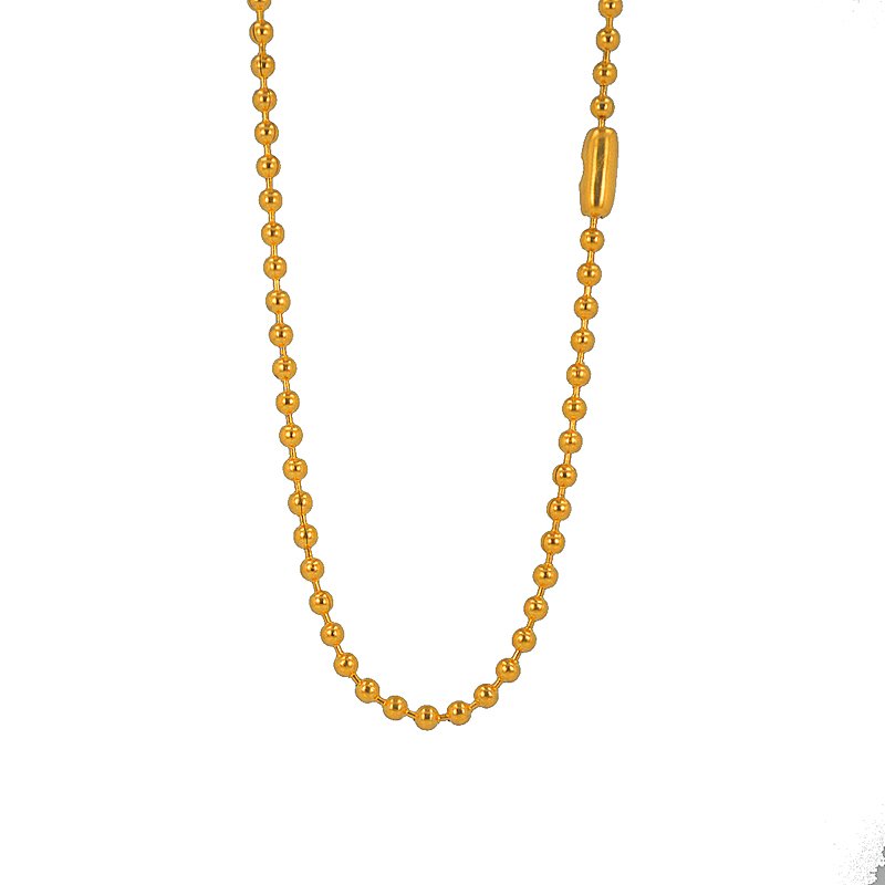 2.4mm Bead Gold IP Plate 85-128G-2.4