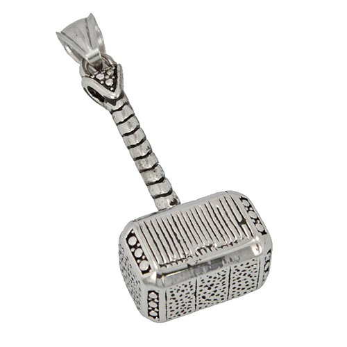 Thor's Hammer Pendant Stainless Steel 86-1682S