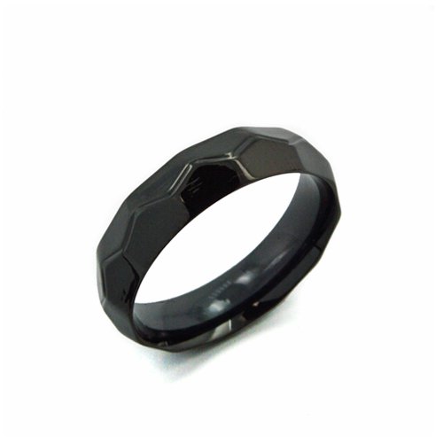 BLACK PLATED RING (6mm) 81-231