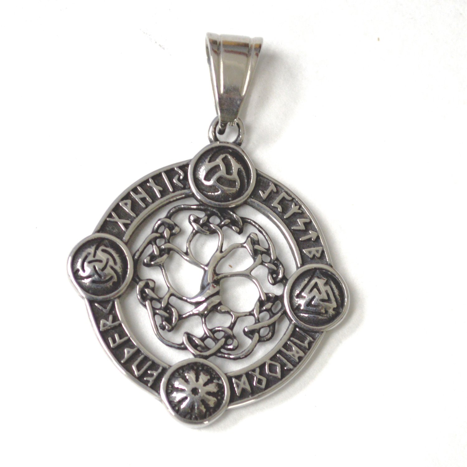 Viking Rune Celtic Tree of Life Pendant 86-3061