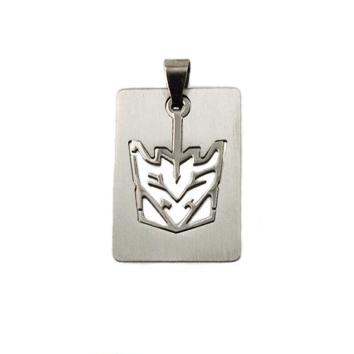 Detachable Robot Dog Tag Cutout Pendant 86-1308
