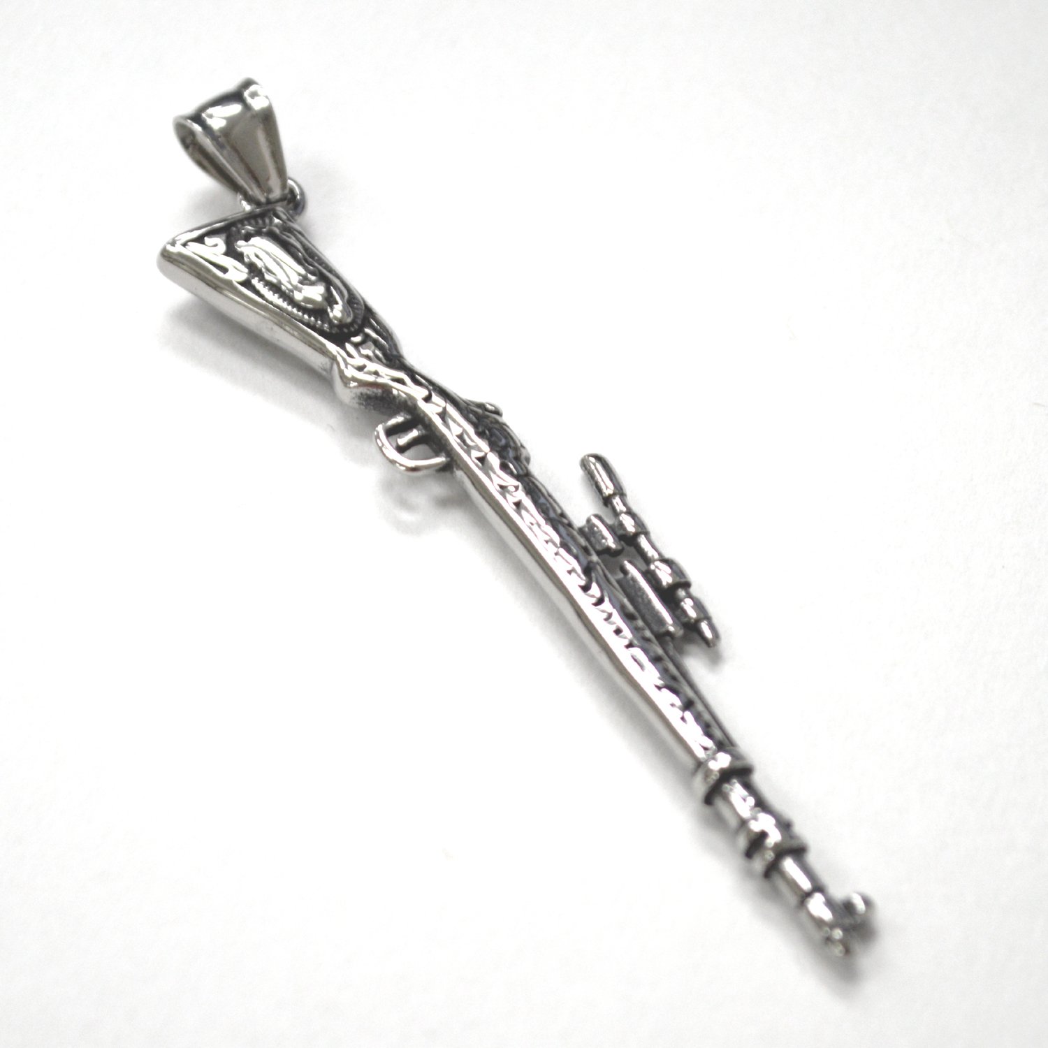 Firearms Stainless Steel Pendant 86-2913S