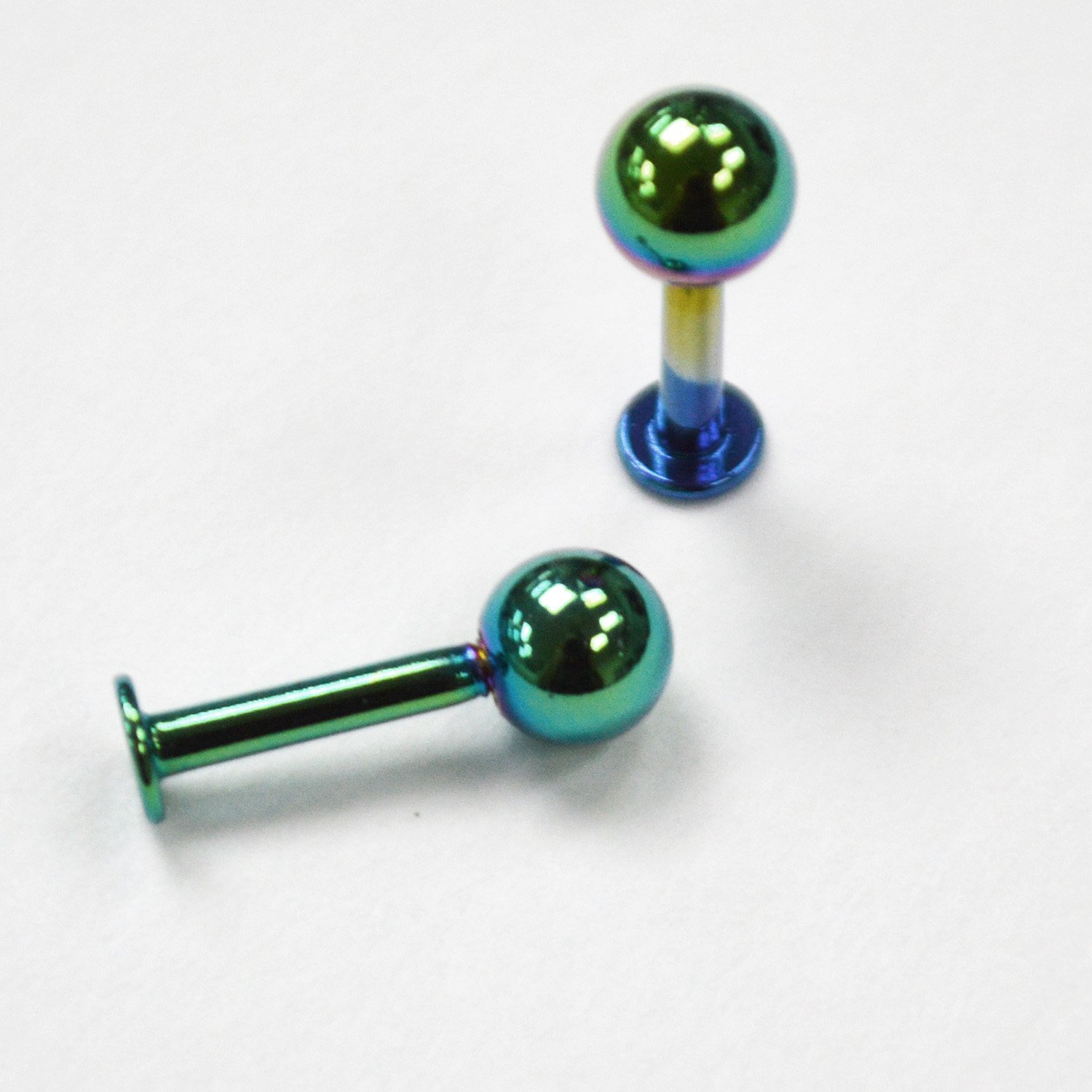 Titanium Labret Body Jewelry per pc
