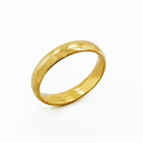 5MM GOLD PLAIN BAND RING 81-640-5