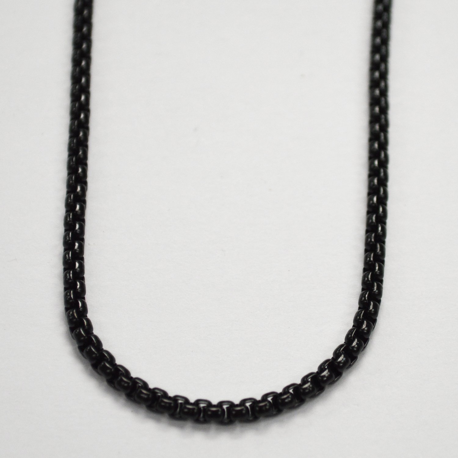 3mm Black Sq ROLO Chain 85-207B-3