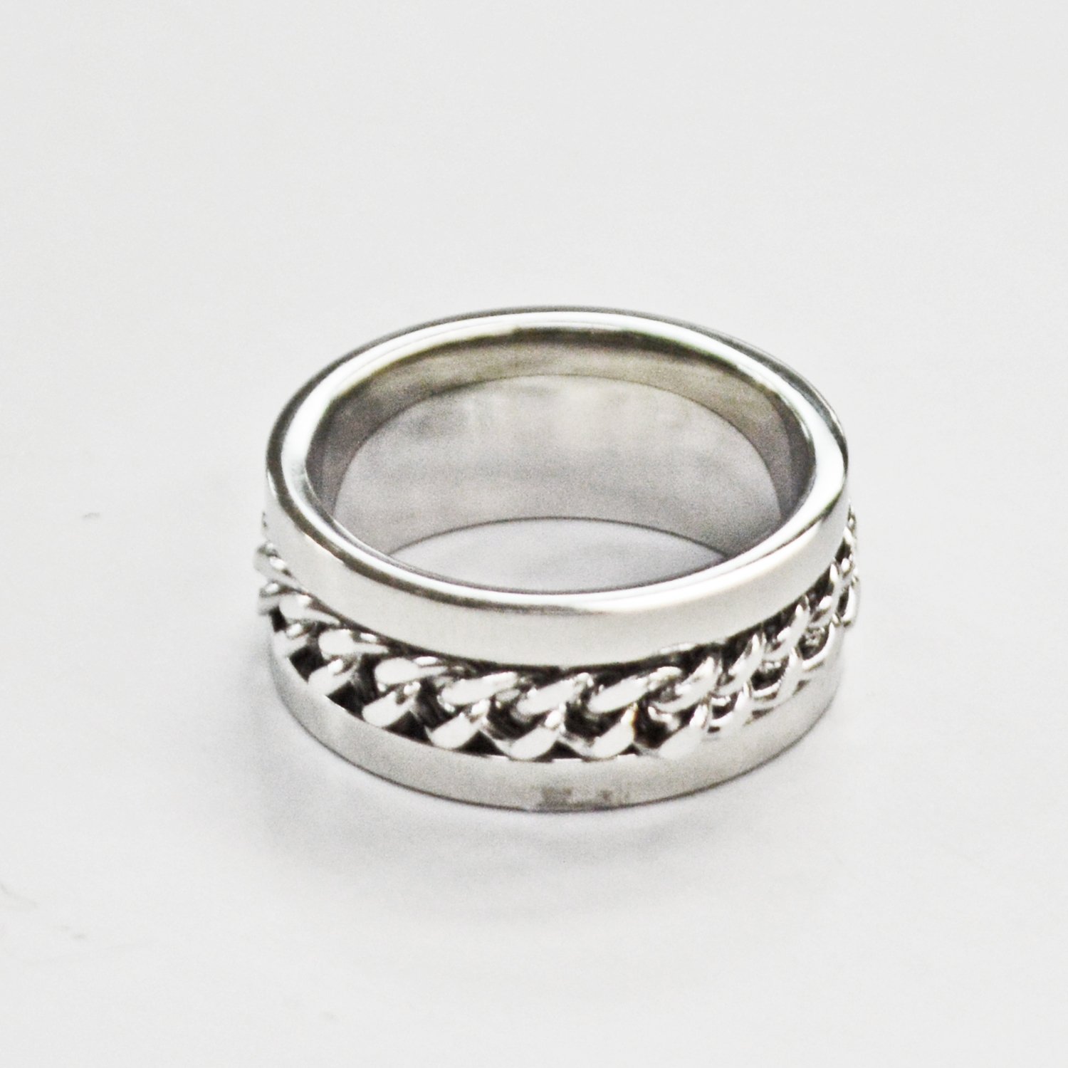 10mm Spinner Ring Stainless Steel 81-371-10