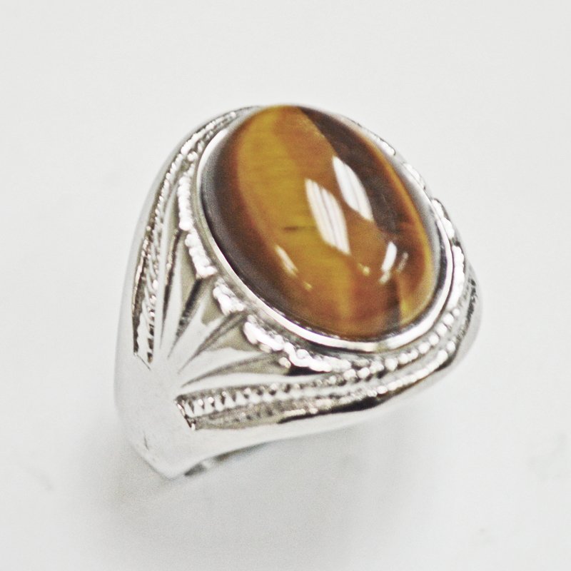 TIGER EYE RING (17x22mm) 81-1230TE