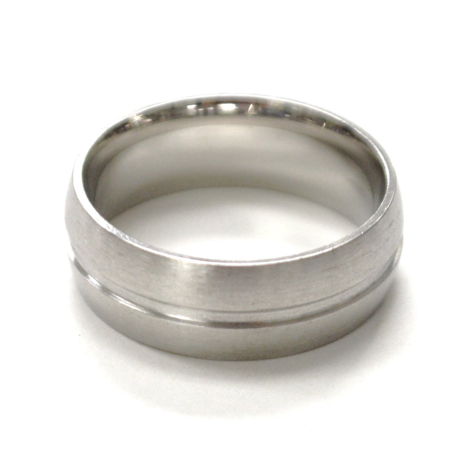 Wide Band Stainless Steel Ring 81-1765S