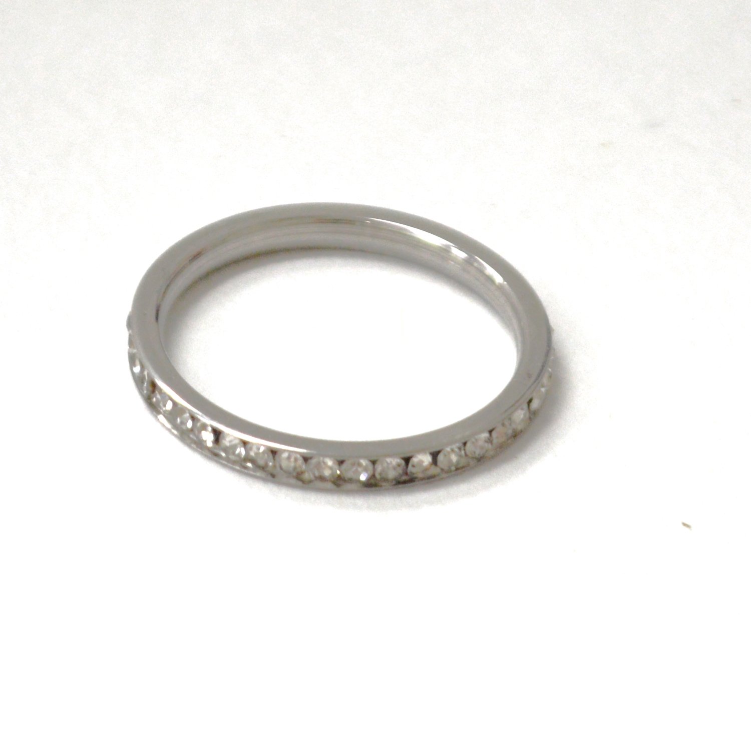Eternity Stainless Steel Ring 81-1838