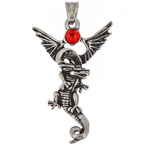 Stainless Steel Dragon Pendant 86-1362