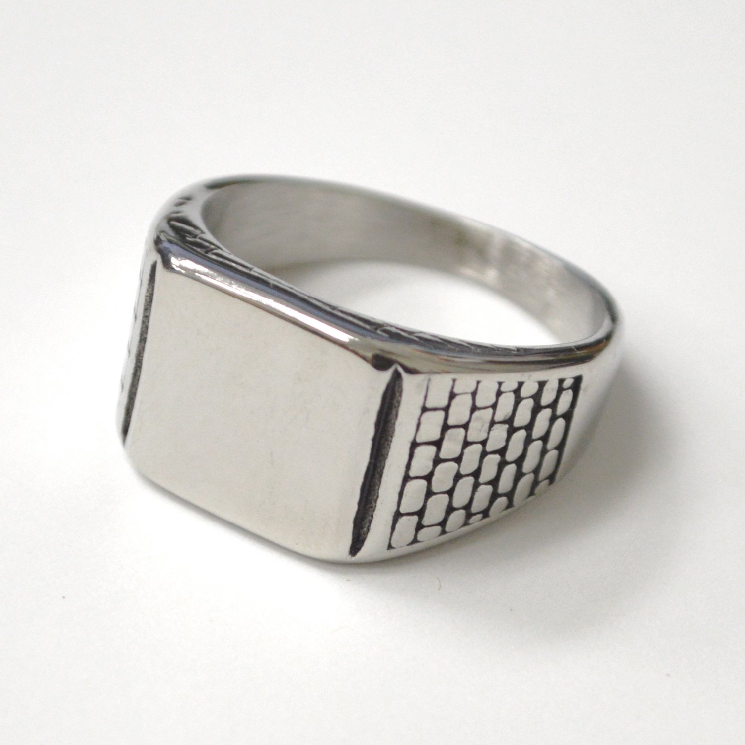 Signet Stainless Steel Ring 81-1810