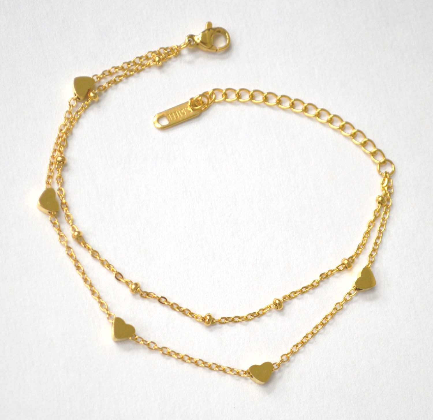 Designer Inspired Gold IP Plated Bracelet 84-1861G