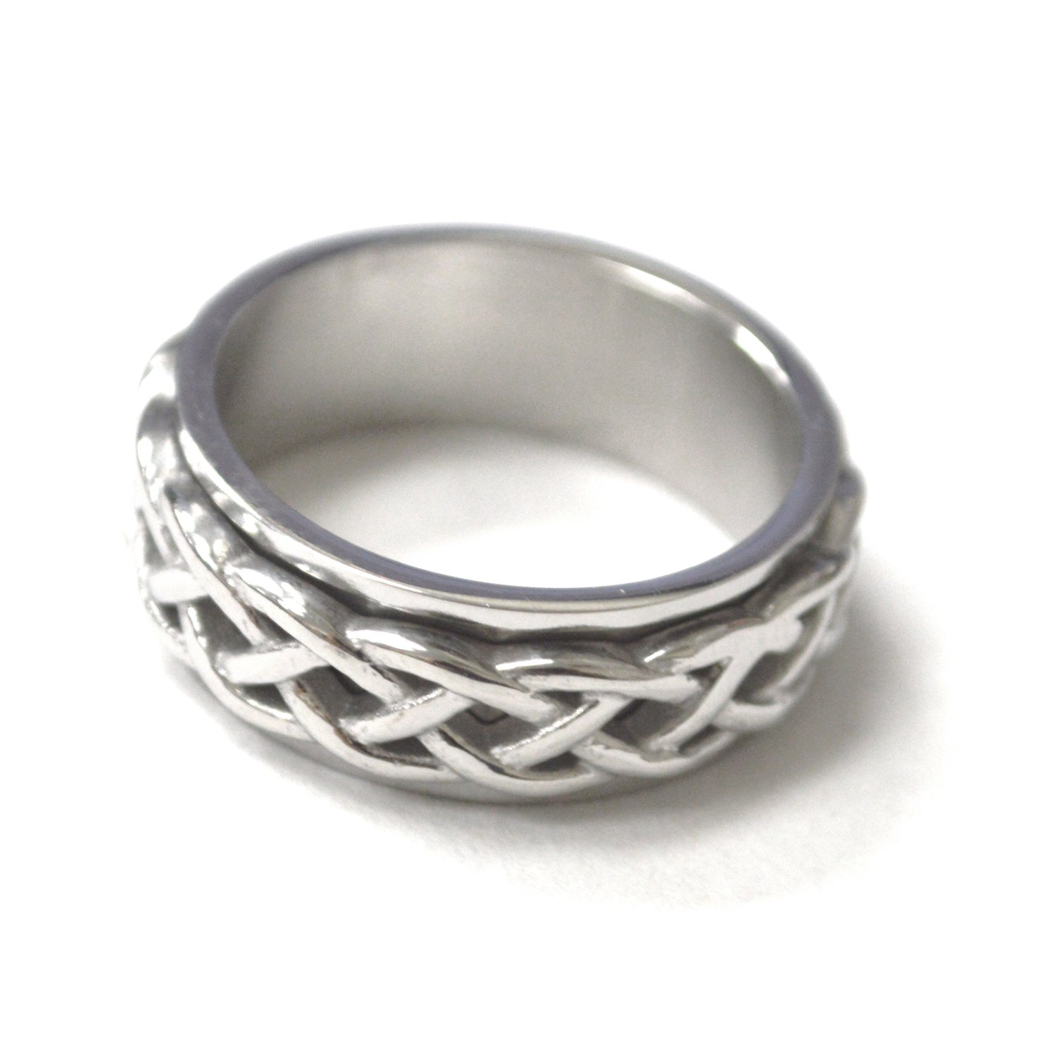Celtic Stainless Steel Spinner Ring 81-1778S