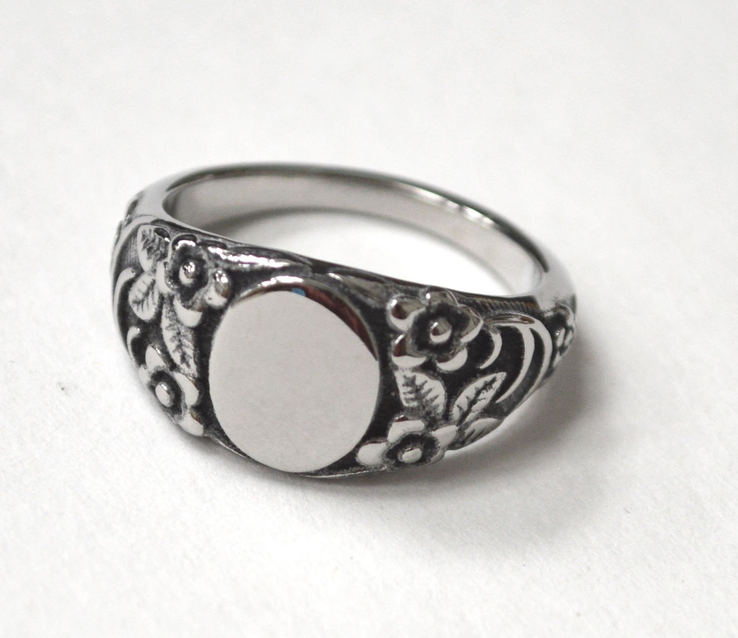 Signet Stainless Steel Ring 81-1615