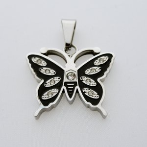 Butterfly Stainless Steel Pendant 86-241