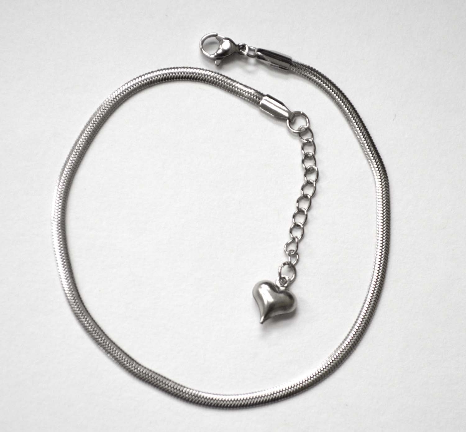 3mm Omega Stainless Steel Anklet  82-216S