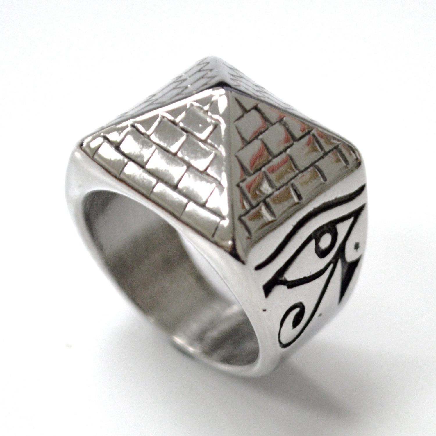 Pyramid Stainless Steel Ring 81-1674