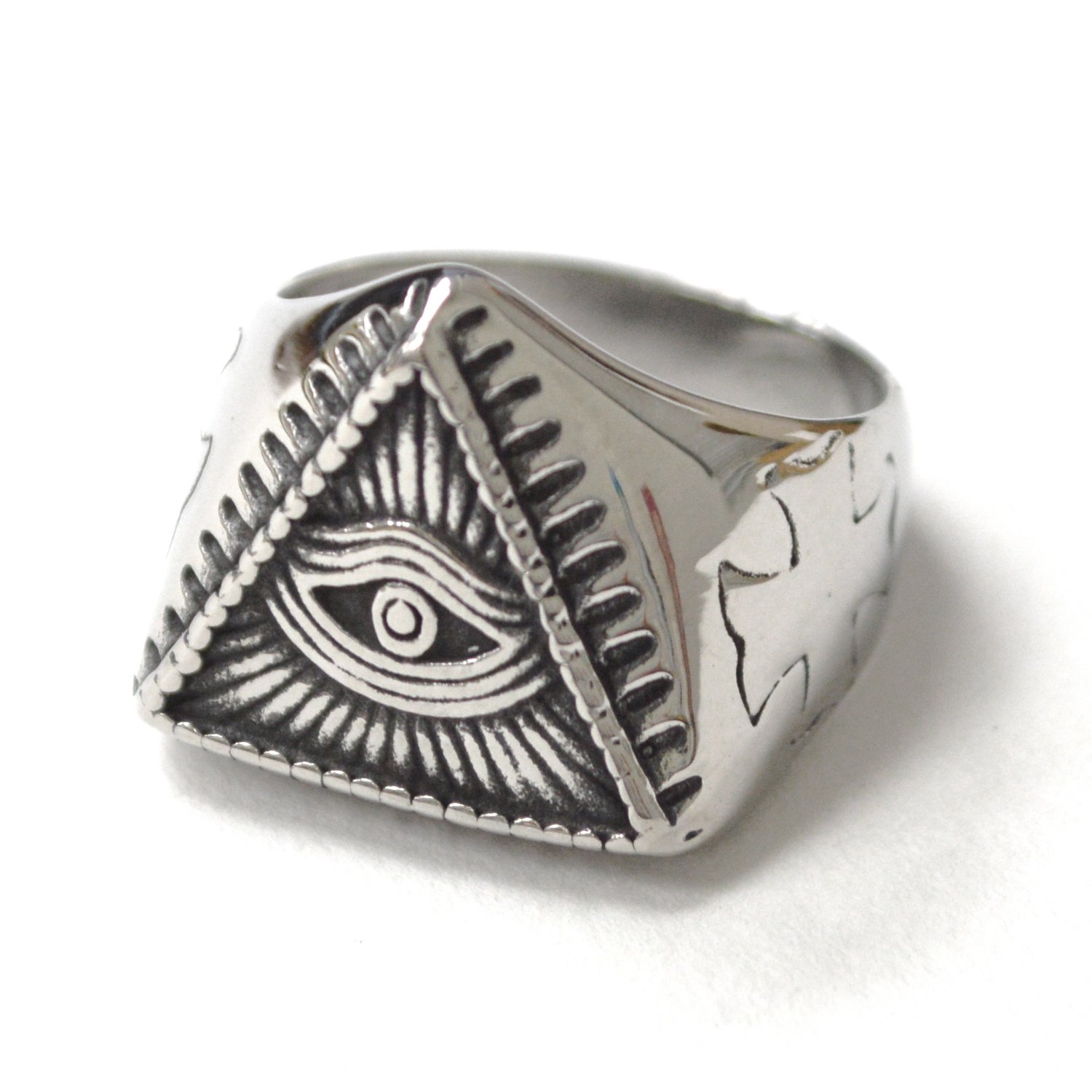 Eye of Providence Stainless Steel Ring 81-1099
