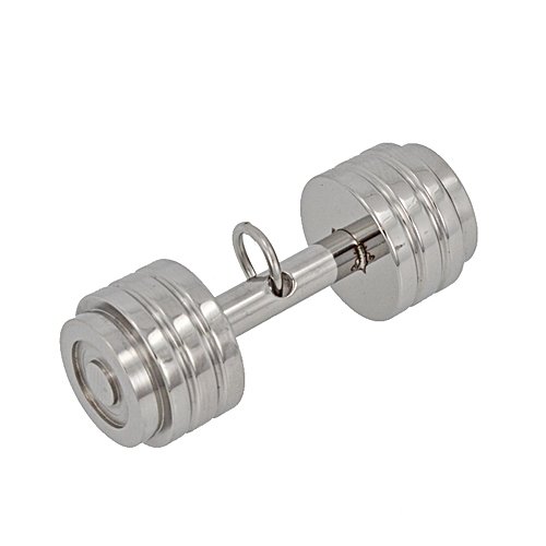 Bodybuilding Barbell Pendant Stainless Steel 86-1584S