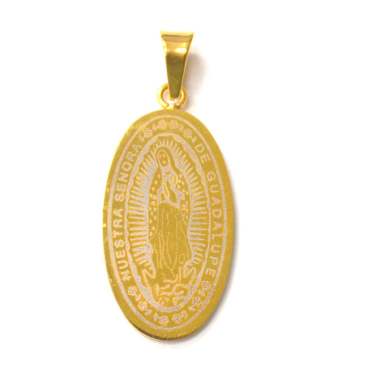 Nuestra Señora de Guadalupe Gold Plated Medallion 86-1675G