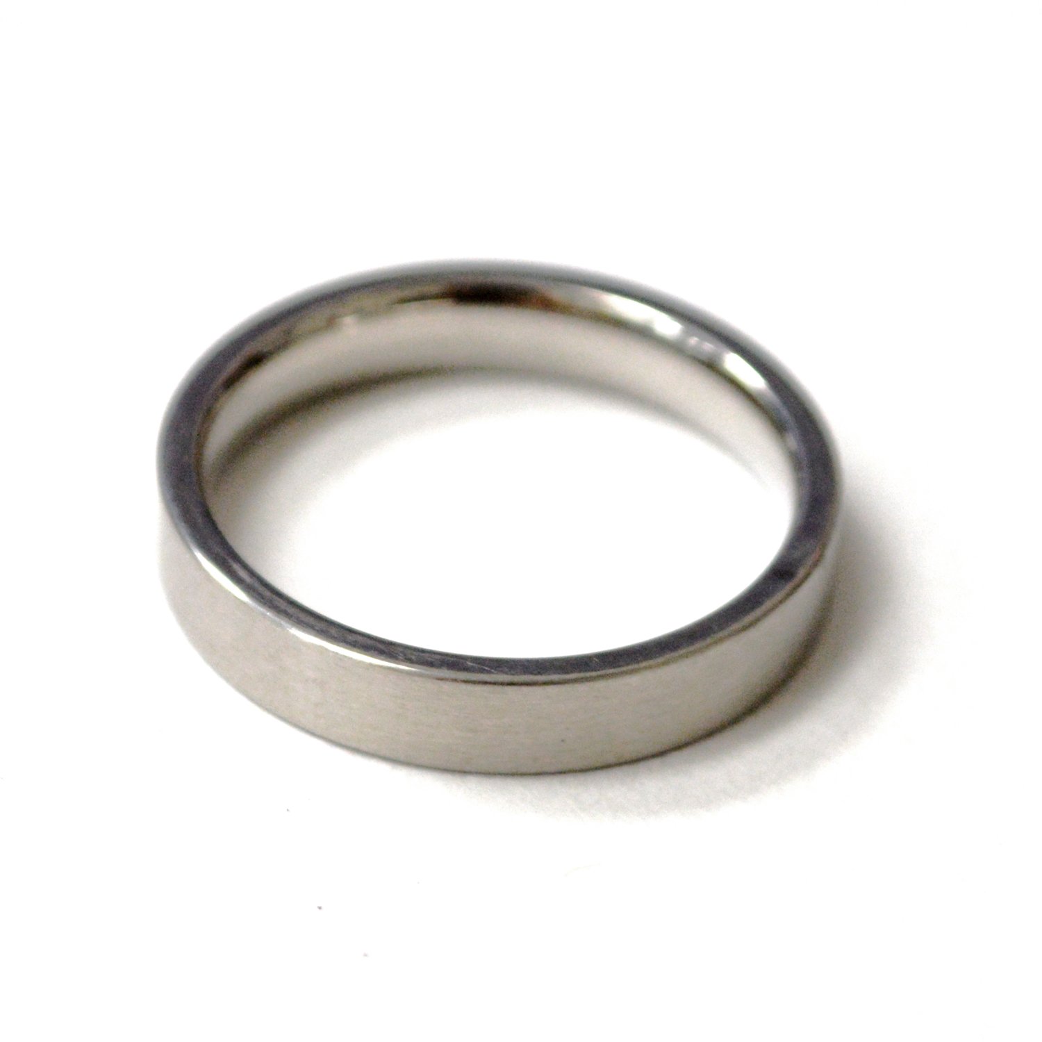 4mm Flat Plain Band Ring 81-304-4