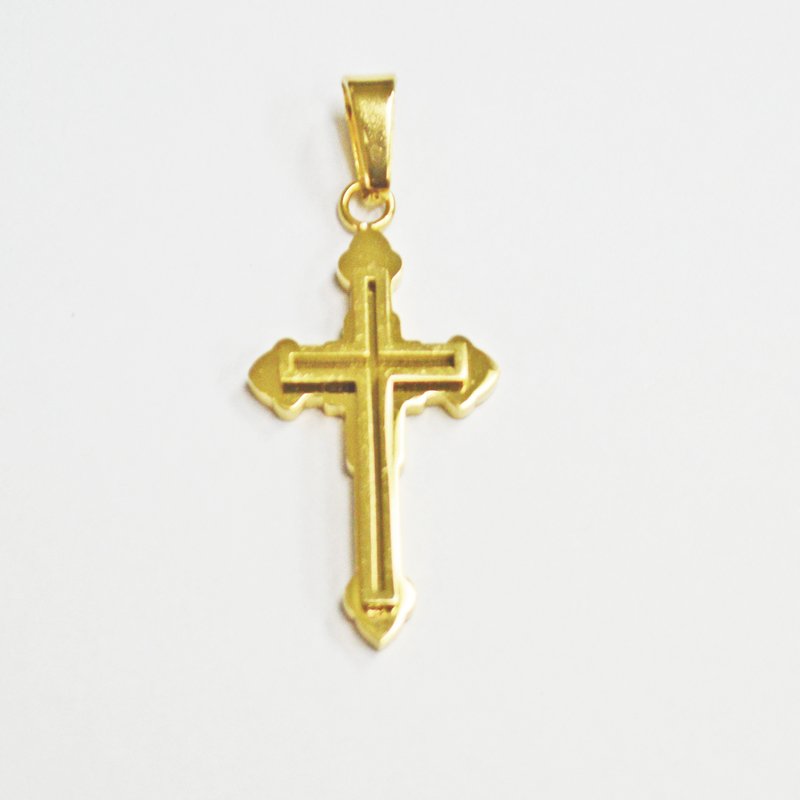 Cross Gold IP Plated  Pendant 86-2069G